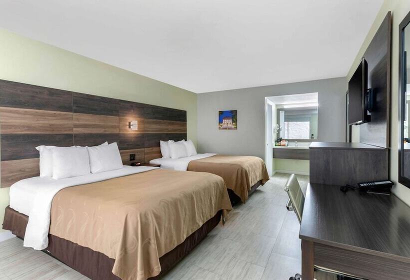חדר סטנדרט שתי מיטות זוגיות, Quality Inn University North I75