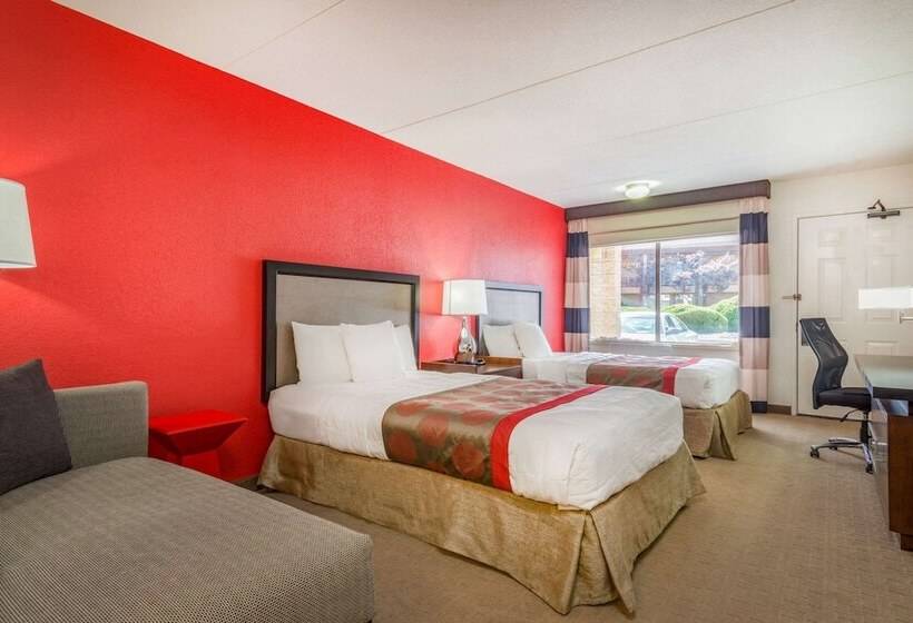 Номер Стандарт 2 Двуспальные Кровати, Ramada By Wyndham Albuquerque Airport