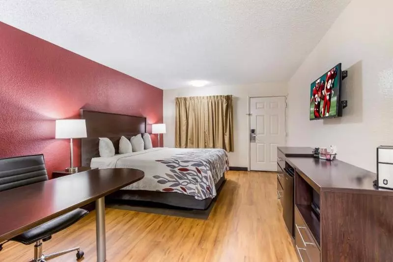 اتاق سوپریور با تخت بزرگ, Red Roof Inn Albuquerque  Midtown