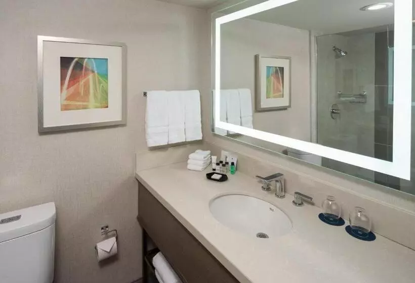 キングサイズベッドのクラブルーム, Sheraton Dallas Hotel By The Galleria