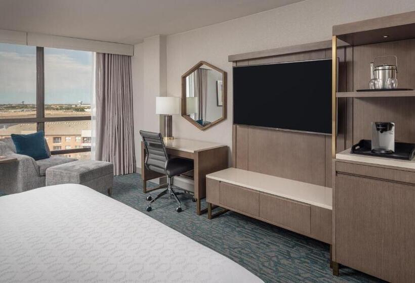 适合残疾人士使用的带超级大床的标准间, Sheraton Dallas Hotel By The Galleria