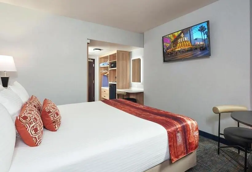اتاق استاندارد با تخت بزرگ, Four Queens Hotel And Casino