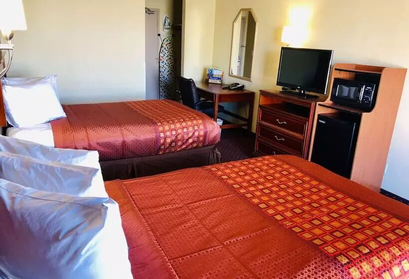 ２ダブルベッドのスタンダードルーム, Americas Best Value Inn Tulsa I 44