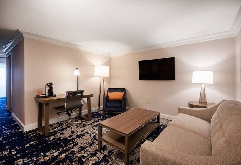 סוויטת ג'וניור מותאמת לאדם עם מוגבלויות, Crowne Plaza Albany  The Desmond