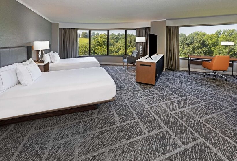 غرفه قياسيه سريرين مزدوجين, Doubletree By Hilton Tulsa   Warren Place