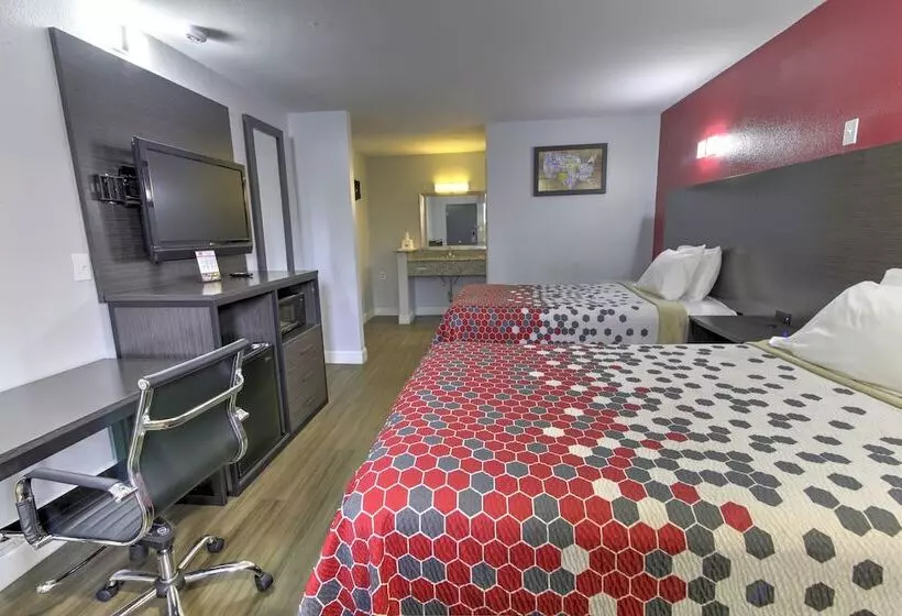 اتاق استاندارد با 2 تخت دوبل, Econo Lodge Airport