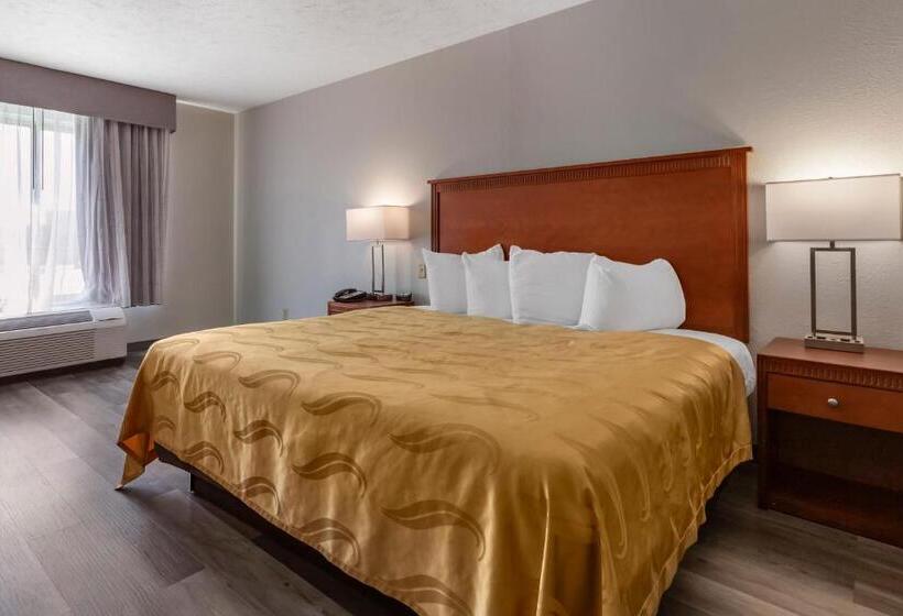 キングサイズベッドのスタンダードルーム, Quality Inn Near Fort Liberty