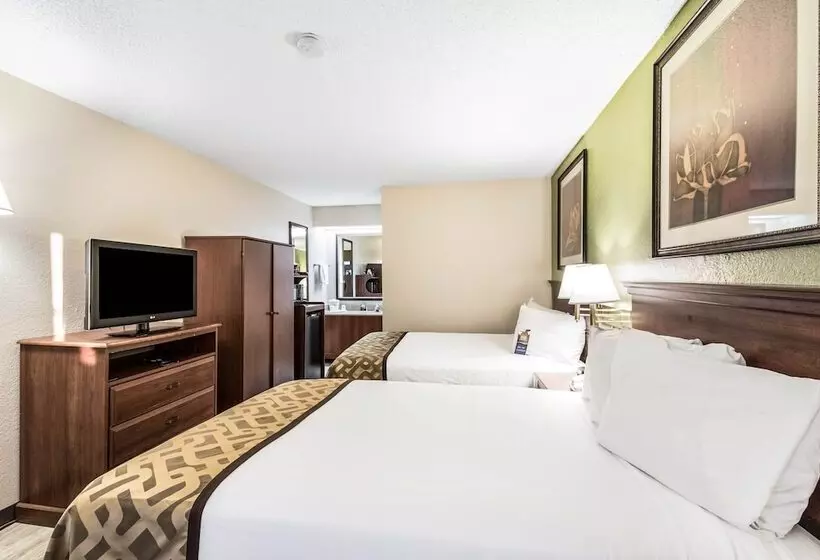 اتاق استاندارد با 2 تخت دوبل, Baymont By Wyndham Camp Lejeune