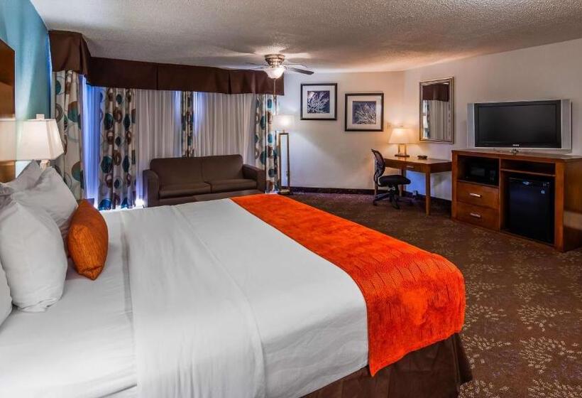 带大床的标准间, Best Western Plus El Paso Airport Hotel & Conference Center