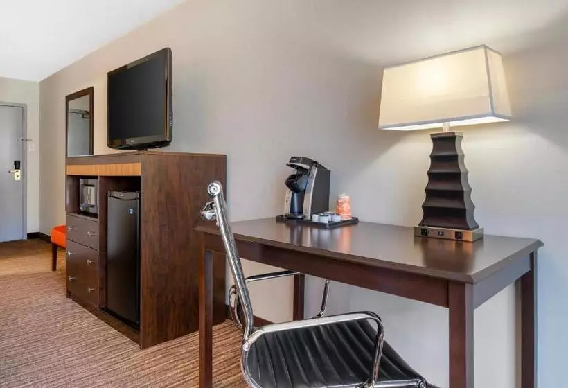 キングサイズベッドのスタンダードルーム, Comfort Inn & Suites Danbury Bethel
