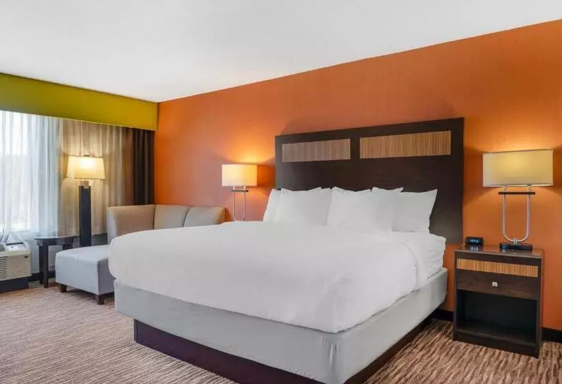 キングサイズベッドのスタンダードルーム, Comfort Inn & Suites Danbury Bethel
