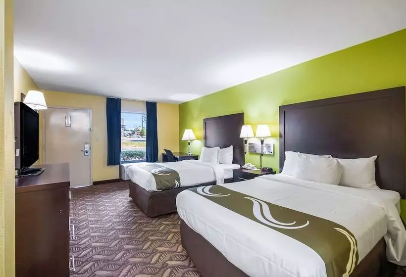 2ダブルベッドのスタンダードルーム, Quality Inn Fredericksburg, Central Park Area