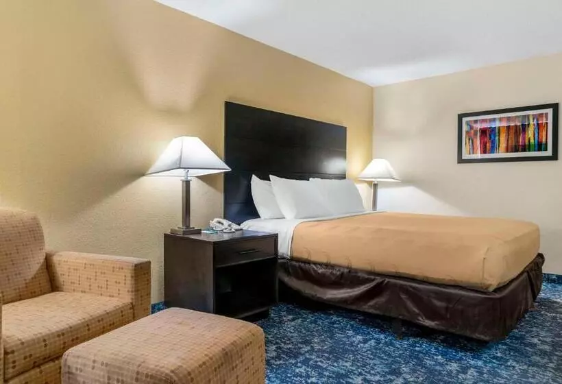 キングサイズベッドのスタンダードルーム, Quality Inn & Suites Banquet Center