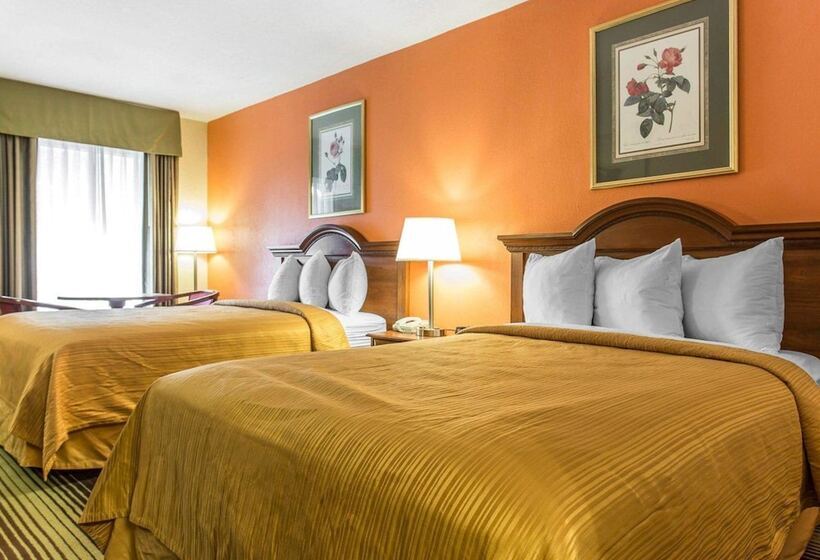Номер Стандарт 2 Двуспальные Кровати, Quality Inn University