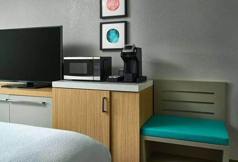 ２ダブルベッドのスタンダードルーム, Hilton Garden Inn Tewksbury Andover