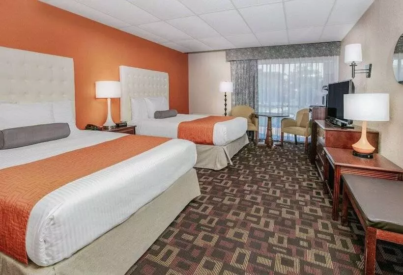 ２ダブルベッドのスタンダードルーム, Howard Johnson By Wyndham Oklahoma City Okc Airport, Fairgrounds, I40