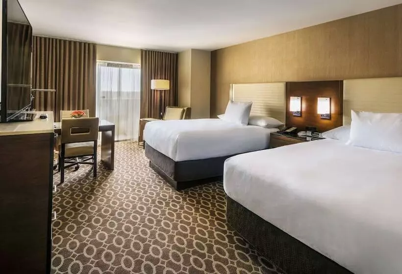 ２ダブルベッドのスタンダードルーム, Hyatt Regency Ohare Chicago
