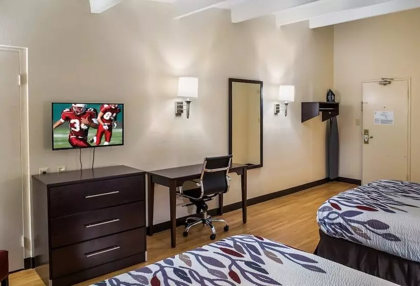 ２ダブルベッドのスタンダードルーム, Red Roof Inn Richmond, In