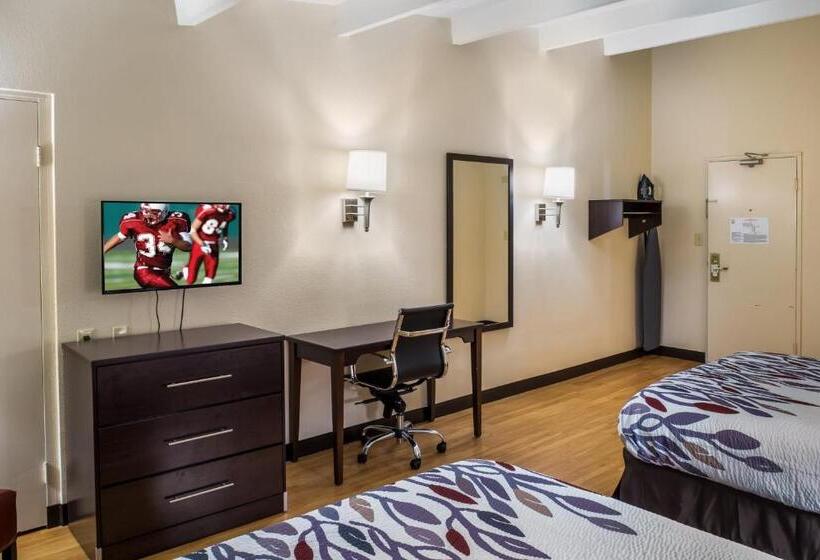 חדר סטנדרט שתי מיטות זוגיות, Red Roof Inn Richmond, In