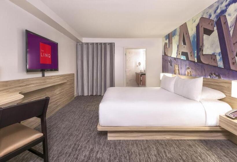 스위트 킹사이즈 침대, The Linq Hotel + Experience