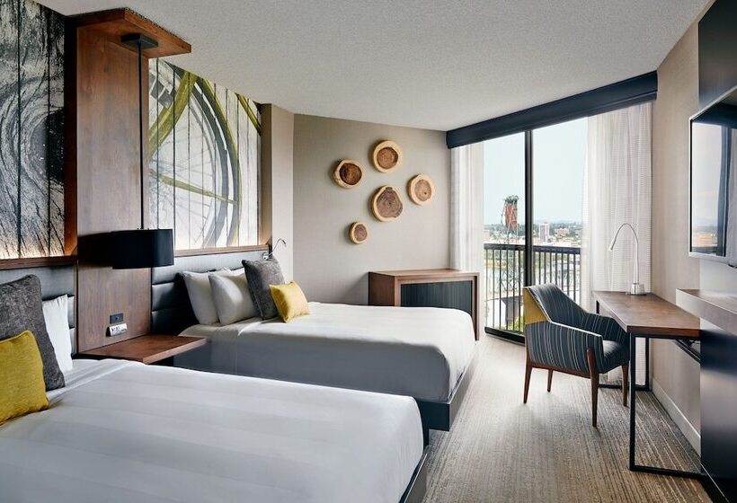 Номер Стандарт 2 Двуспальные Кровати, Portland Marriott Downtown Waterfront