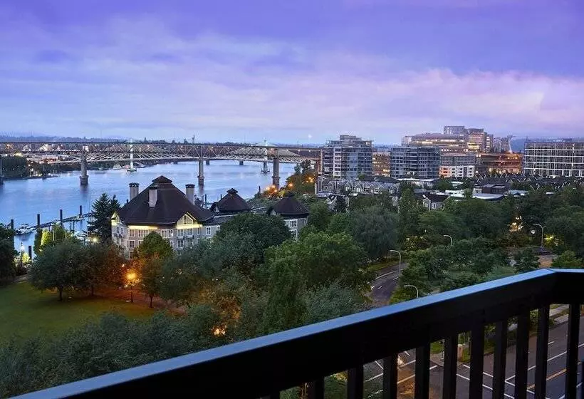 2ダブルベッドのスタンダードルーム, Portland Marriott Downtown Waterfront