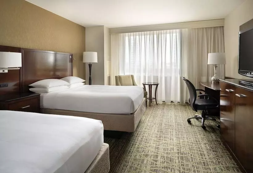 ２ダブルベッドのスタンダードルーム, San Diego Marriott La Jolla