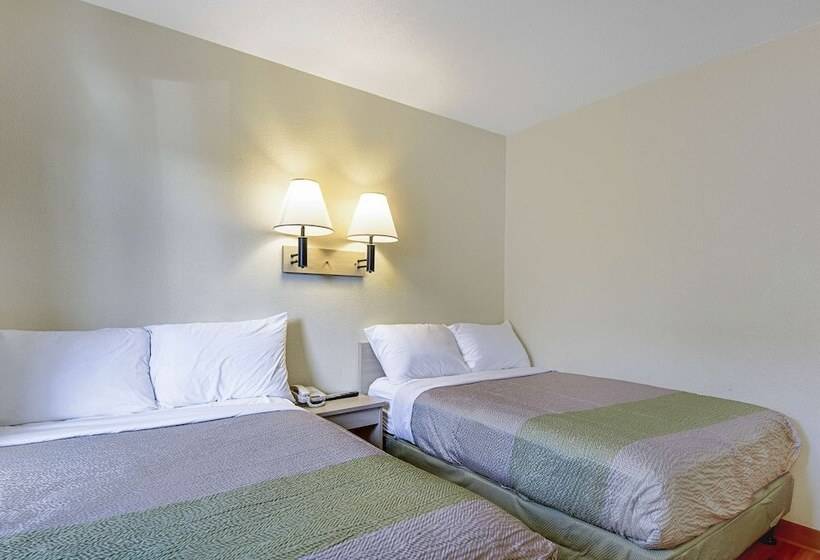 Номер Стандарт 2 Двуспальные Кровати, Motel 6south Lake Tahoe, Ca