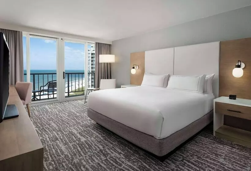 キングサイズベッドのスタンダードルーム, Hilton Myrtle Beach Resort