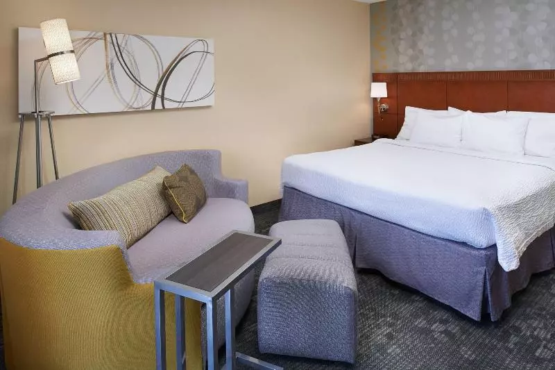 اتاق استاندارد با تخت بزرگ, Courtyard By Marriott Rockford