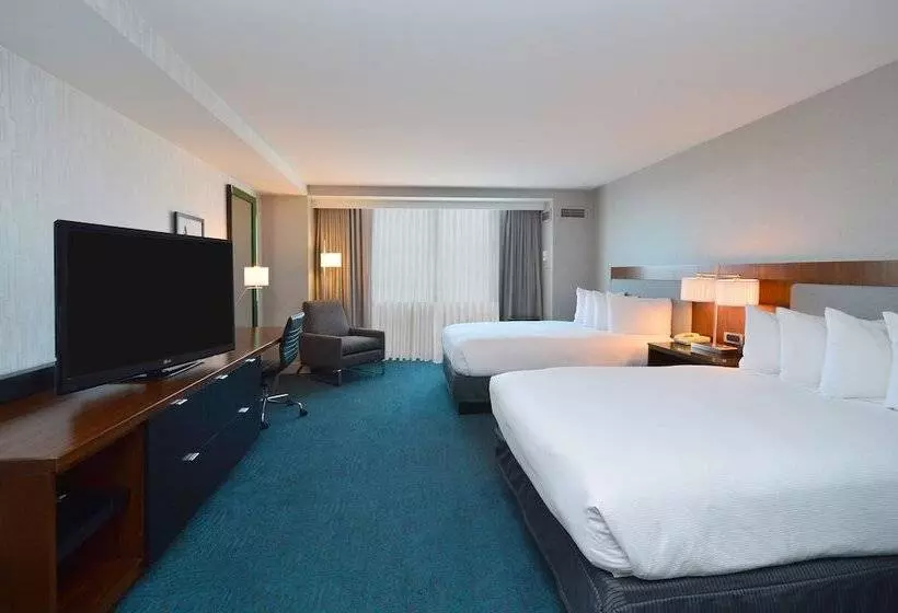 اتاق استاندارد با 2 تخت دوبل, Doubletree By Hilton Newarkfremont