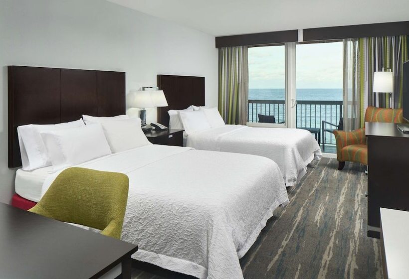 Номер Стандарт 2 Двуспальные Кровати, Hampton Inn Daytona Beach/beachfront