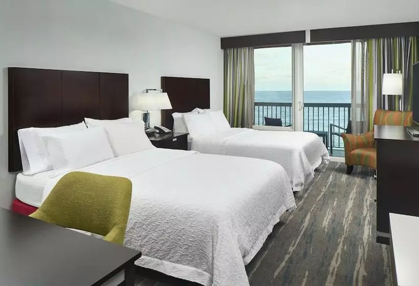 Standard-huone 2 Parivuodetta, Hampton Inn Daytona Beach/beachfront