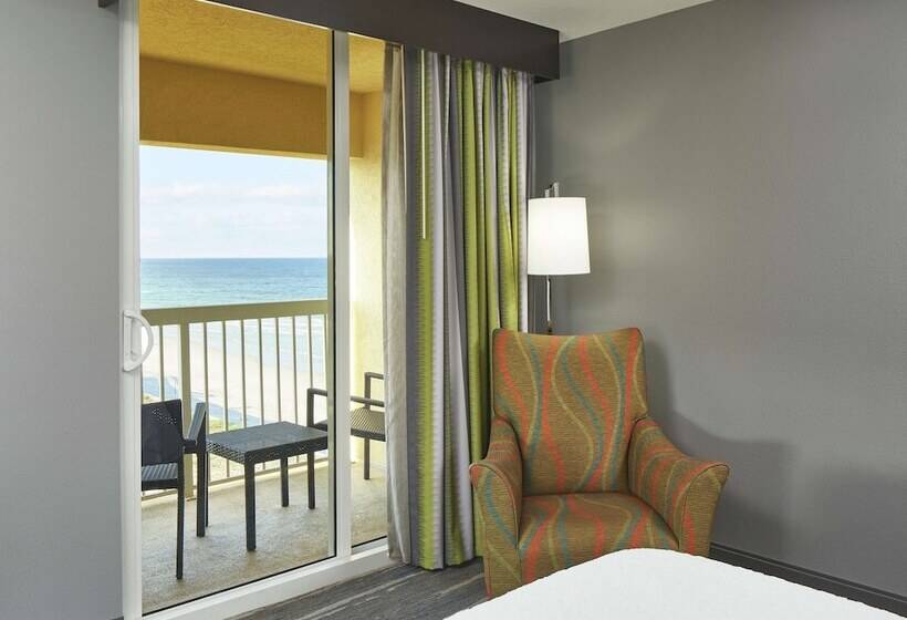 غرفه قياسيه سريرين مزدوجين, Hampton Inn Daytona Beach/beachfront