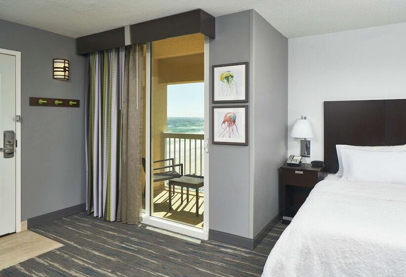 Номер Стандарт Двуспальная Кровать Вид на Море, Hampton Inn Daytona Beach/beachfront