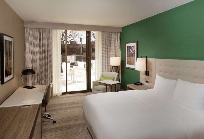 Quarto Standard Cama King, Hilton Oakland Airport