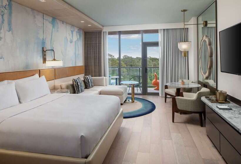 Quarto Standard Cama King, Hilton Oakland Airport