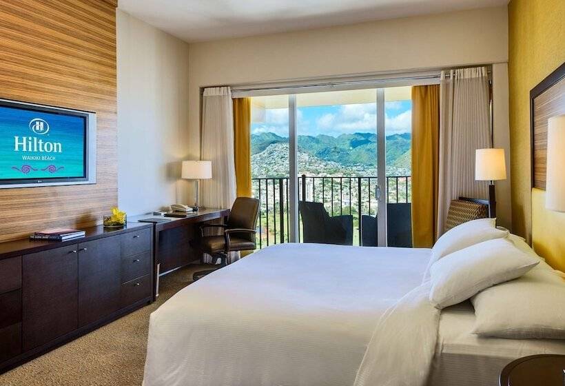 Номер Deluxe Вид на Горы, Hilton Waikiki Beach Resort & Spa