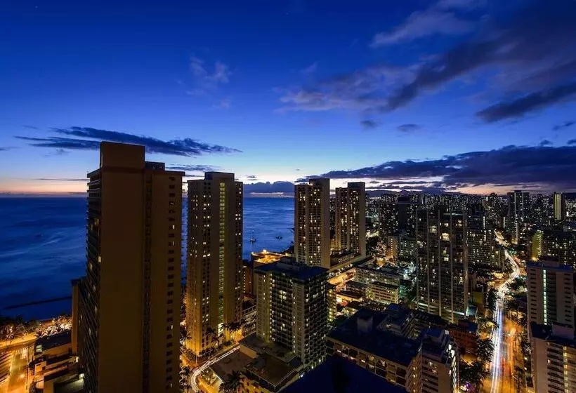 اتاق استاندارد با تخت دوبل برای معلولان, Hilton Waikiki Beach Resort & Spa