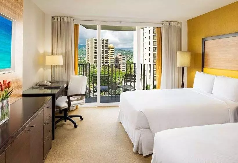 اتاق دلوکس مخصوص معلولین, Hilton Waikiki Beach Resort & Spa