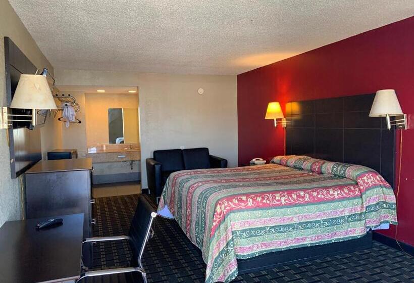 스탠다드 룸 킹사이즈 침대, Kings Inn Civic Center/uab