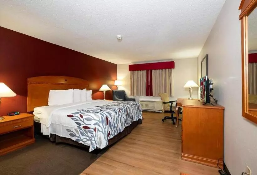 キングサイズベッドのデラックスルーム, Red Roof Inn Fulton