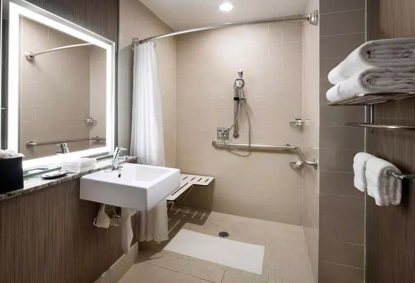 اتاق استاندارد با تخت بزرگ برای معلولان, Sheraton Agoura Hills