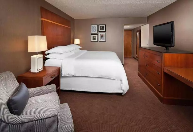 اتاق استاندارد با تخت بزرگ برای معلولان, Sheraton Agoura Hills