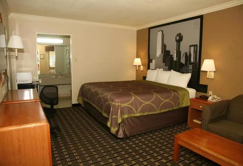 اتاق استاندارد با تخت بزرگ, Super 8 By Wyndham Tyler Tx