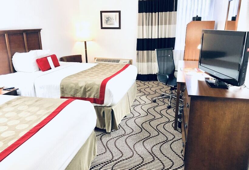 اتاق استاندارد با 2 تخت دوبل, Ramada By Wyndham Birmingham Airport