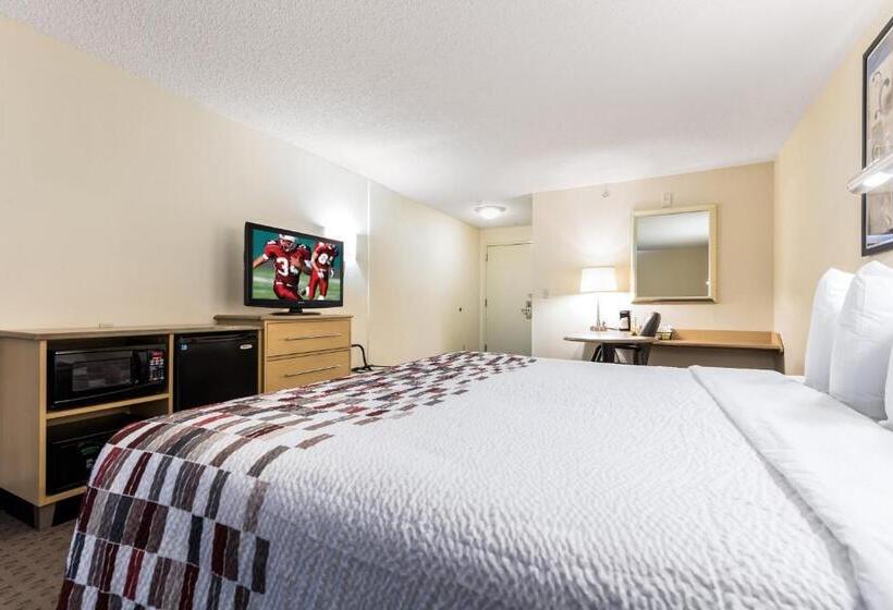Номер Superior Кровать Кинг, Red Roof Inn Cleveland Airportmiddleburg Heights