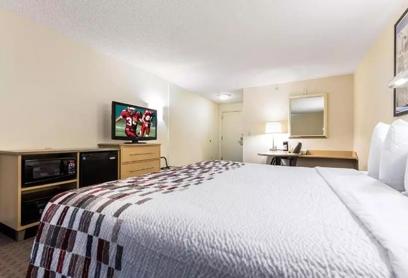 اتاق سوپریور با تخت بزرگ, Red Roof Inn Cleveland Airportmiddleburg Heights