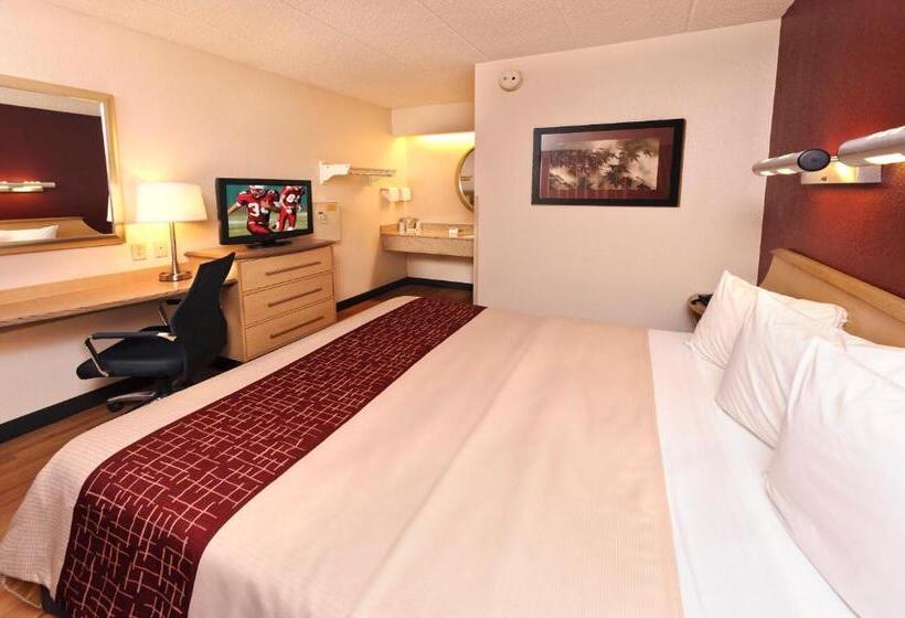 غرفة ديلوكس سرير كينج, Red Roof Inn Parkersburg