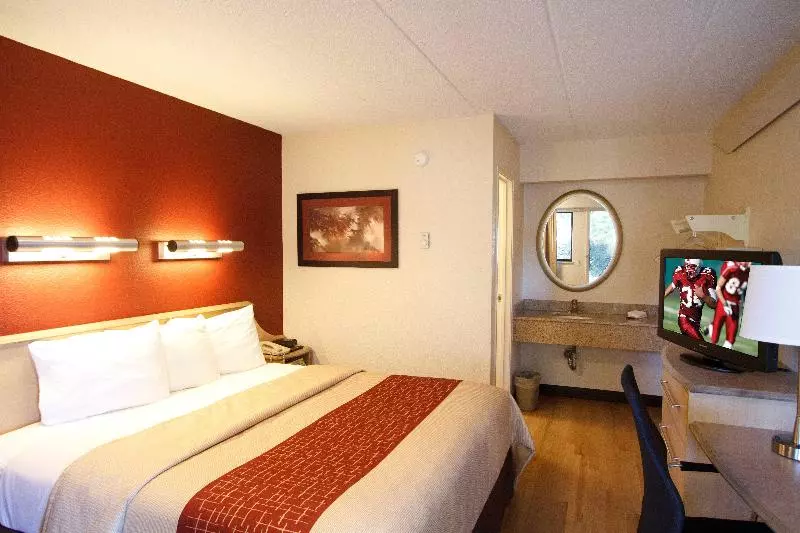 اتاق استاندارد با تخت بزرگ, Red Roof Inn Utica